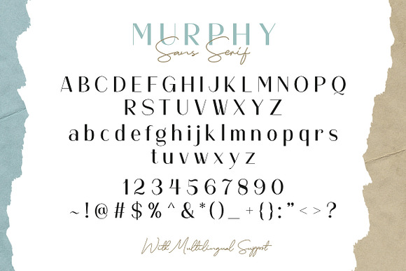 Murphy - Script & Sans (+BONUS) in Sans-Serif Fonts - product preview 10