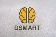 DSMART / Brain Ideas Logo Template