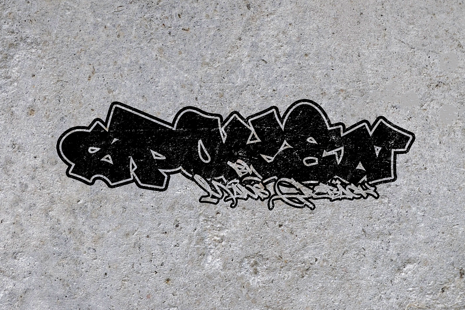 Spoken - Multistyle Graffiti font in Graffiti Fonts - product preview 8