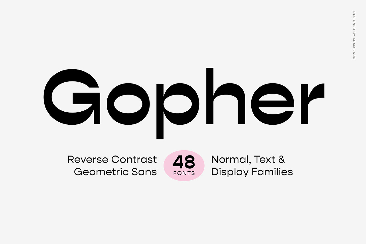 Gopher Complete Font Family in Sans-Serif Fonts - product preview 8