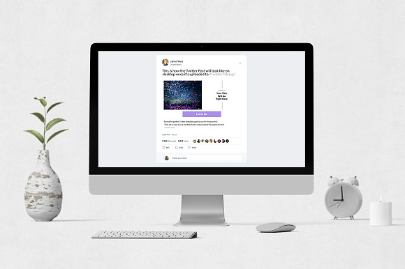 Party Twitter Posts in Twitter Templates - product preview 3