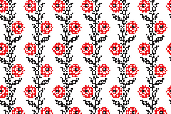Ukrainian Ethnic Seamless Patterns in Patterns - product preview 4