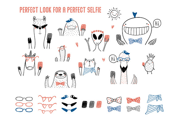 Cool Friends, Hand Drawn Kids Prints in Illustrations - product preview 2