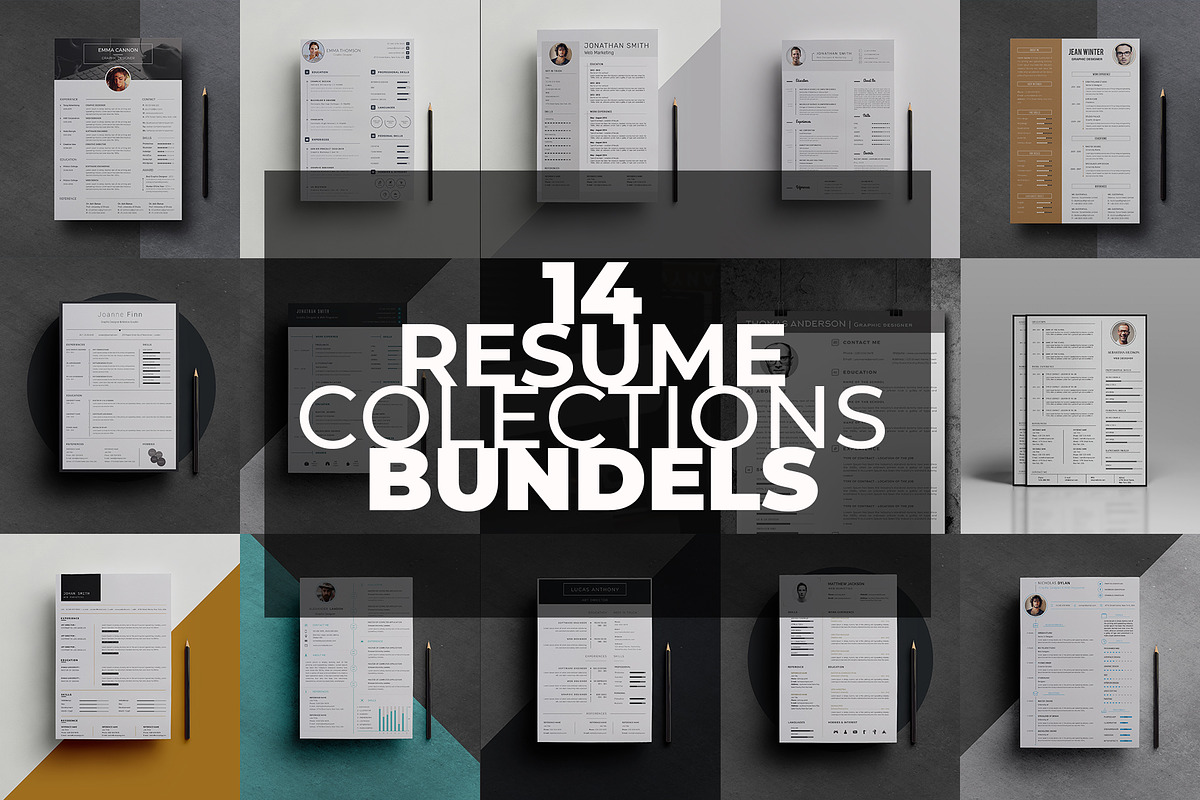 Best word Resume/CV Bundle in Resume Templates - product preview 8