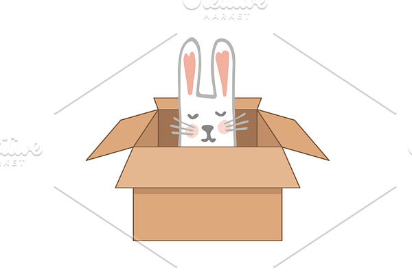 Surprise Craftboard Box with Happy