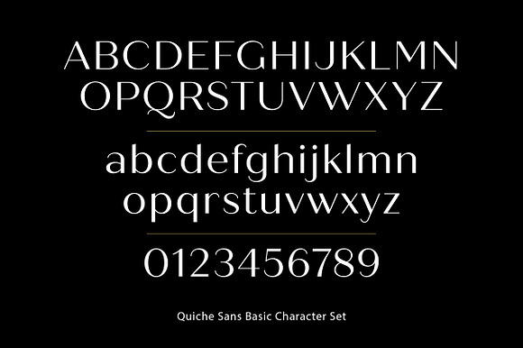 Quiche Sans Regular & Bold Fonts in Professional Fonts - product preview 14
