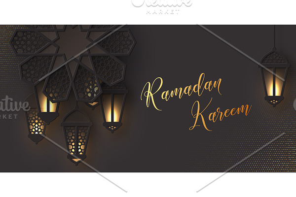 Ramadan Kareem holiday design.