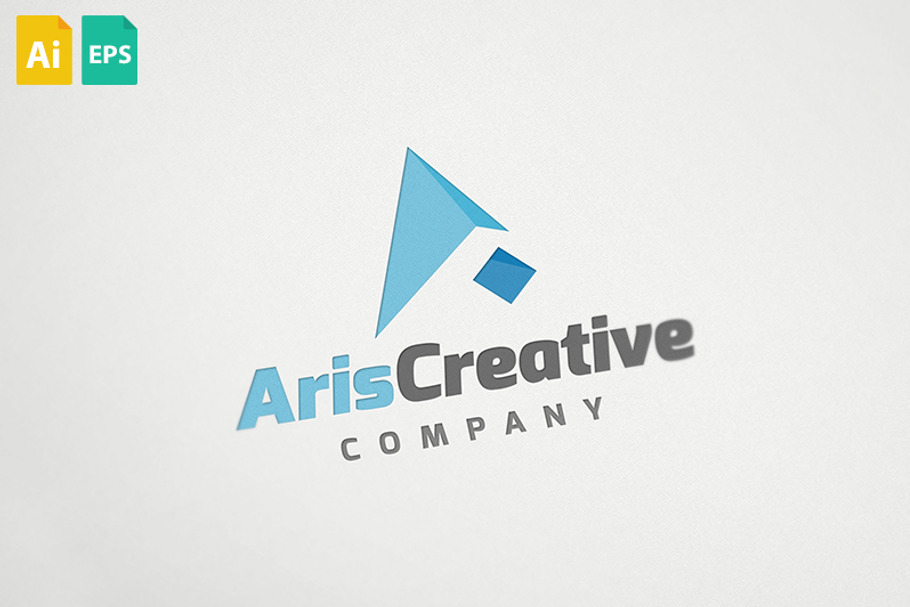Aris Creative Logo in Logo Templates - product preview 8