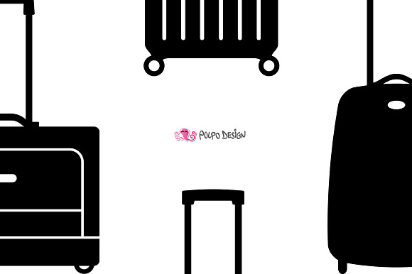 Luggage SVG in Objects - product preview 1