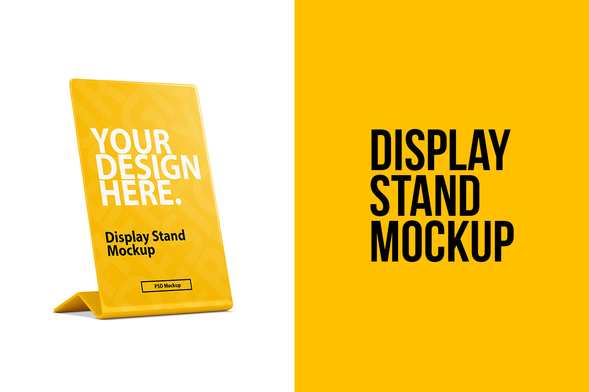 Download Display Stand Psd Mockup ~ Product Mockups ~ Creative Market
