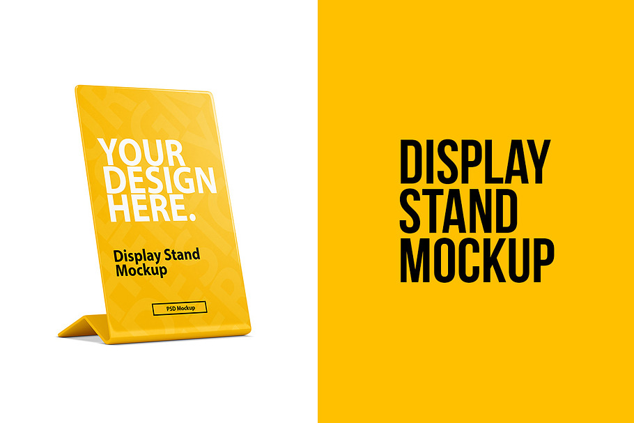 Display Stand Psd Mockup in Product Mockups - product preview 8