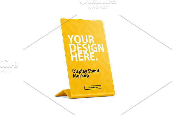 Display Stand Psd Mockup in Product Mockups - product preview 1
