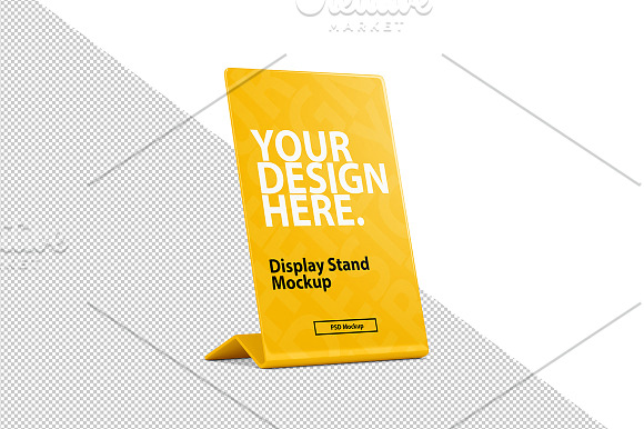 Display Stand Psd Mockup in Product Mockups - product preview 2