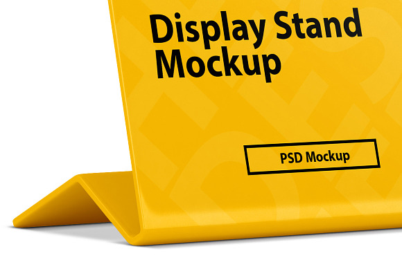 Display Stand Psd Mockup in Product Mockups - product preview 4