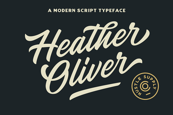 Heather Oliver - A Modern Script in Modern Fonts - product preview 9