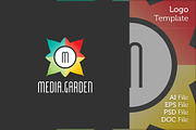 Media Garden Logo Symbol
