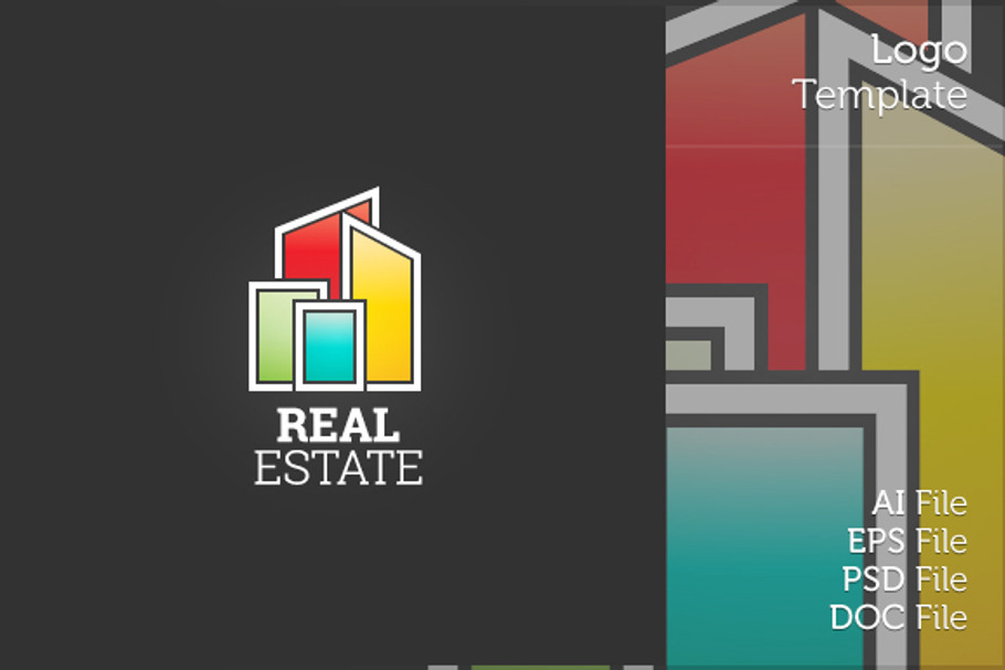 Real Estate Logo Symbol in Logo Templates - product preview 8