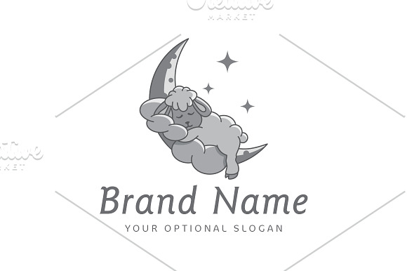 Sheep Dreams Logo in Logo Templates - product preview 2
