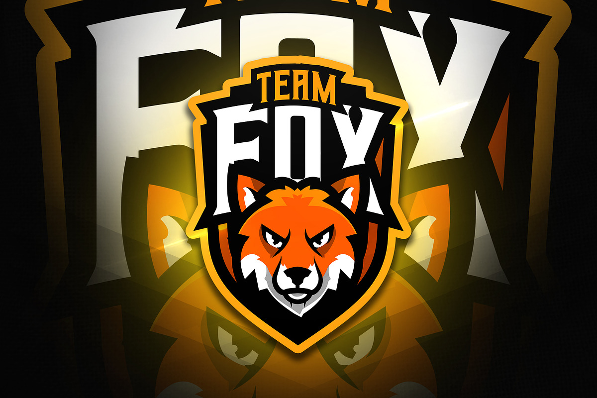 Team Fox - Mascot & Esport Logo in Logo Templates - product preview 8