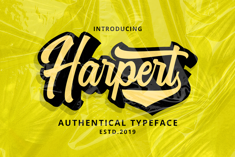 Harpert Script in Script Fonts - product preview 8