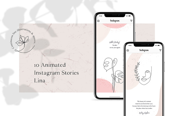 ANIMATED Instagram Stories – Lina