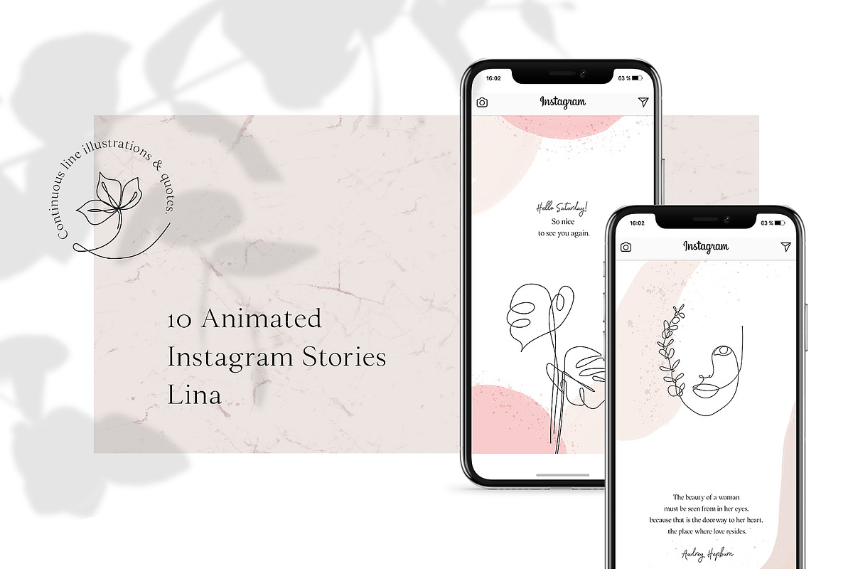 ANIMATED Instagram Stories – Lina in Instagram Templates - product preview 8