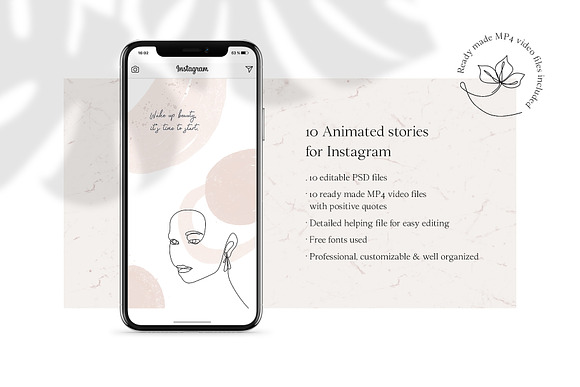 ANIMATED Instagram Stories – Lina in Instagram Templates - product preview 1
