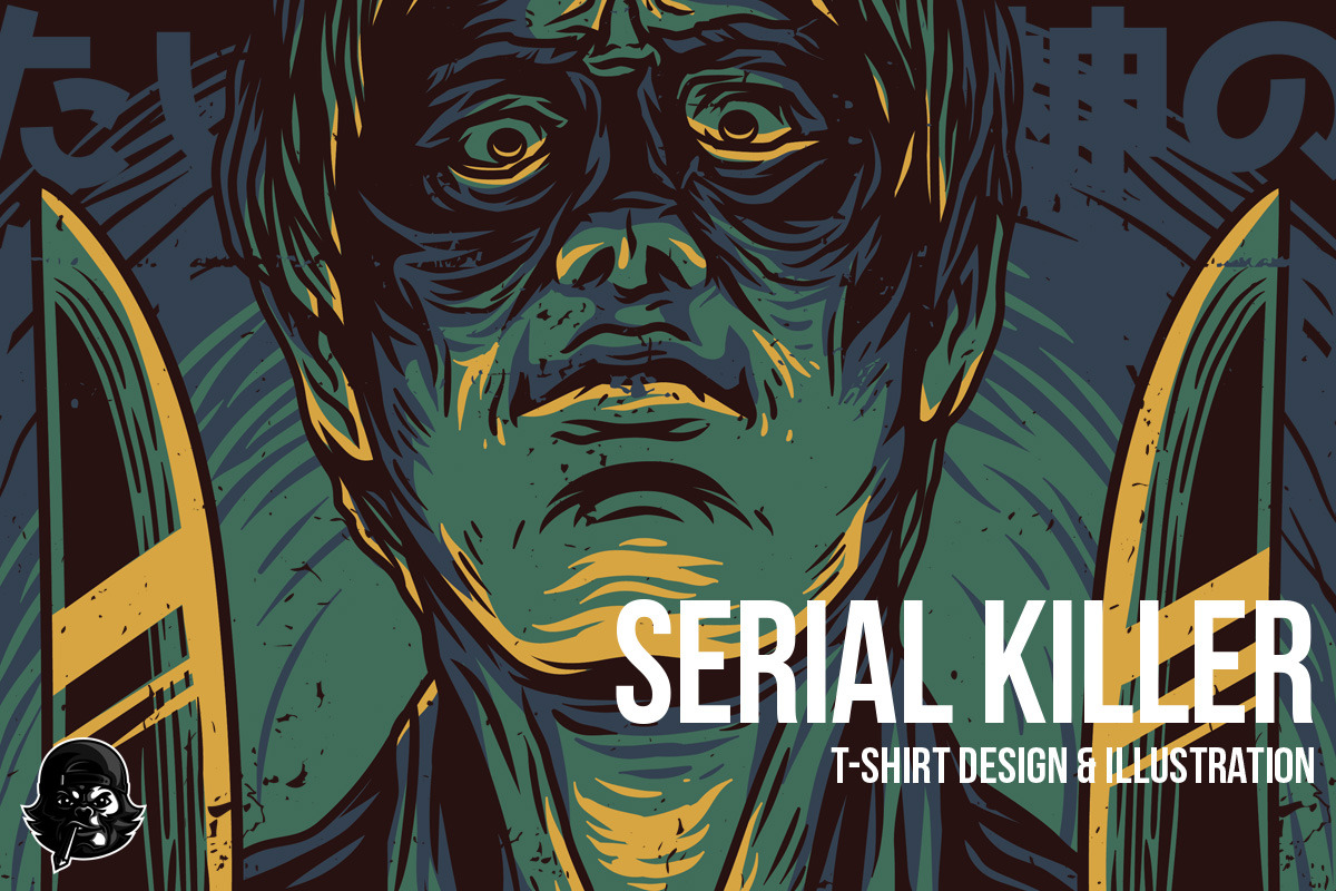 Serial Killer Illustration in Illustrations - product preview 8