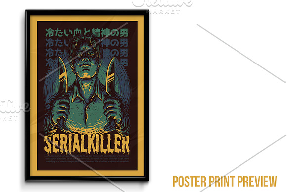 Serial Killer Illustration in Illustrations - product preview 3