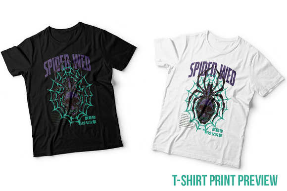 Spider Web Illustration in Illustrations - product preview 4