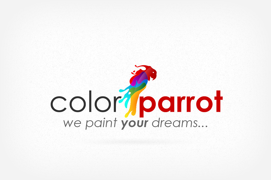 Color Parrot - We Paint Your Dreams in Logo Templates - product preview 8