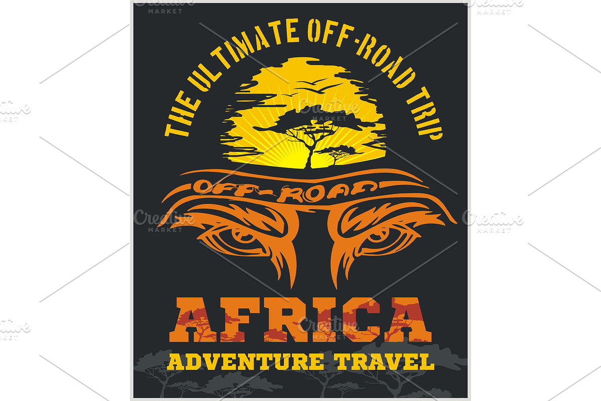 Travel Africa - extreme off-road in Illustrations - product preview 8