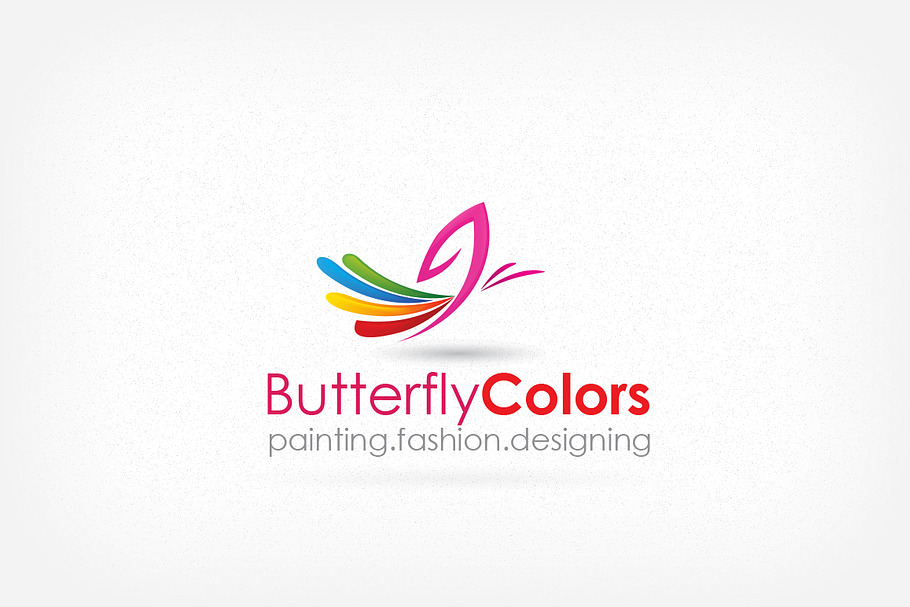 Butterfly Colors Logo in Logo Templates - product preview 8