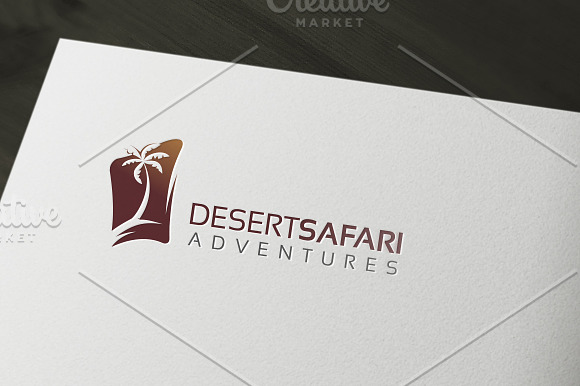 Desert Safari - Adventures in Logo Templates - product preview 1