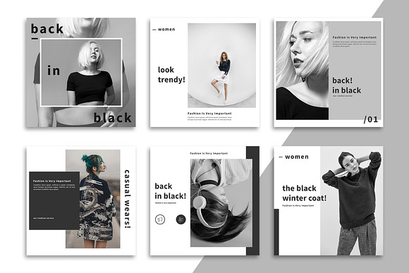 Miposhka - Instagram Posts Template in Instagram Templates - product preview 2