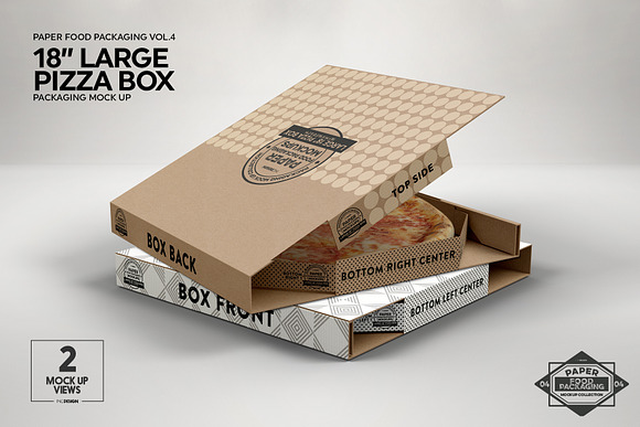 VOL.4: Food Box Packaging Mockups in Branding Mockups - product preview 9