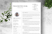 Creative Resume Template 3 Pages