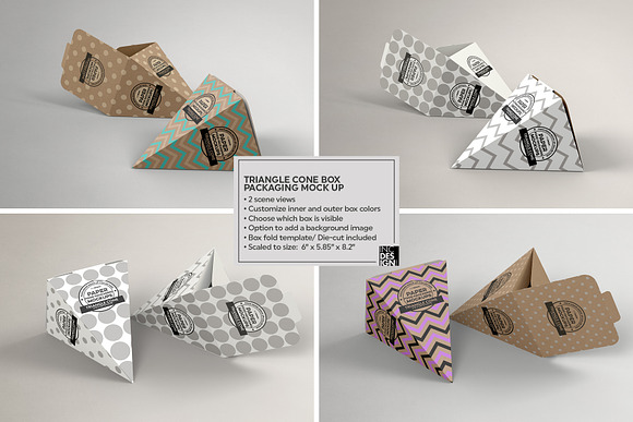 VOL.4: Food Box Packaging Mockups in Branding Mockups - product preview 19