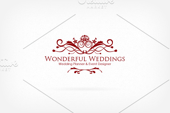 Wonderful Weddings - Planner and Eve in Logo Templates - product preview 2