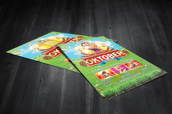 Oktoberfest Flyer Template in Flyer Templates - product preview 2