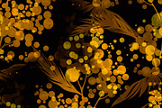 mimosa seamless pattern | JPEG