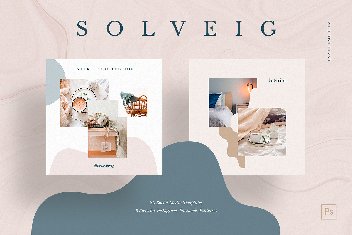Solveig Social Media Pack in Instagram Templates - product preview 8