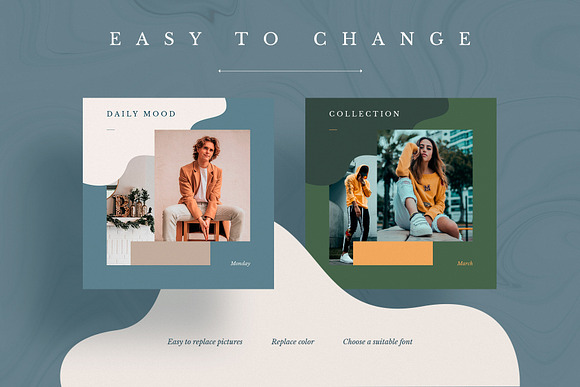 Solveig Social Media Pack in Instagram Templates - product preview 4