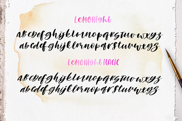Handlettering Fonts Collection in Script Fonts - product preview 19