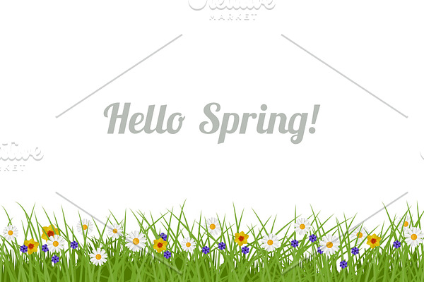 Spring and Summer background
