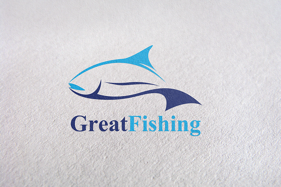 Fishing / Fish Brand Logo template