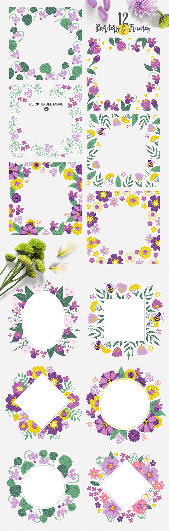 Spring Flowers Kit in Illustrations - product preview 3