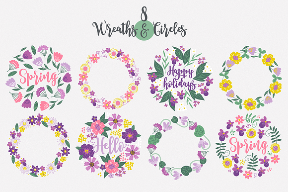 Spring Flowers Kit in Illustrations - product preview 5
