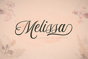 Mellisa Luxuriously Typeface