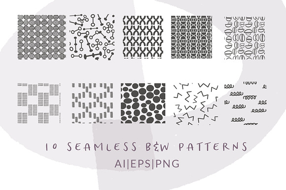 Textured Geo Patterns & Elements in Patterns - product preview 3